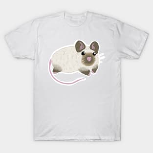 Siamese Mouse Drawn Badly T-Shirt